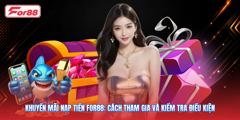 Khuyến Mãi Nạp Tiền FOR88: Cách Tham Gia Và Kiểm Tra Điều Kiện