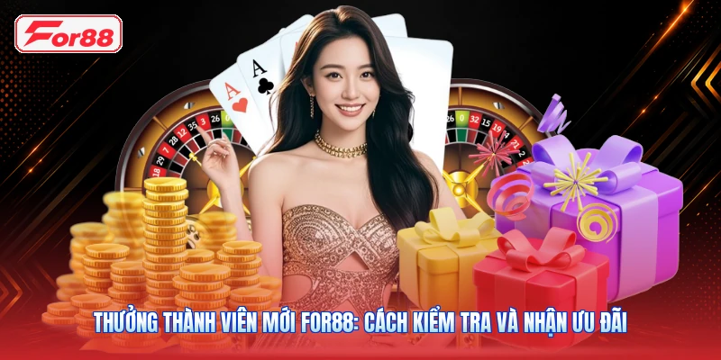 Thưởng Thành Viên Mới FOR88: Cách Kiểm Tra Và Nhận Ưu Đãi